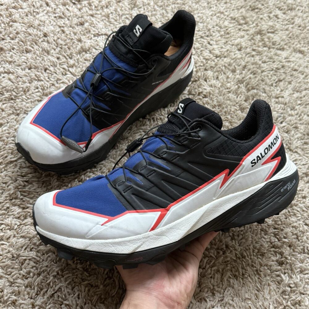 Salomon Thundercross Trail Running Shoes 472961 Blue Black White Men’s Size 10